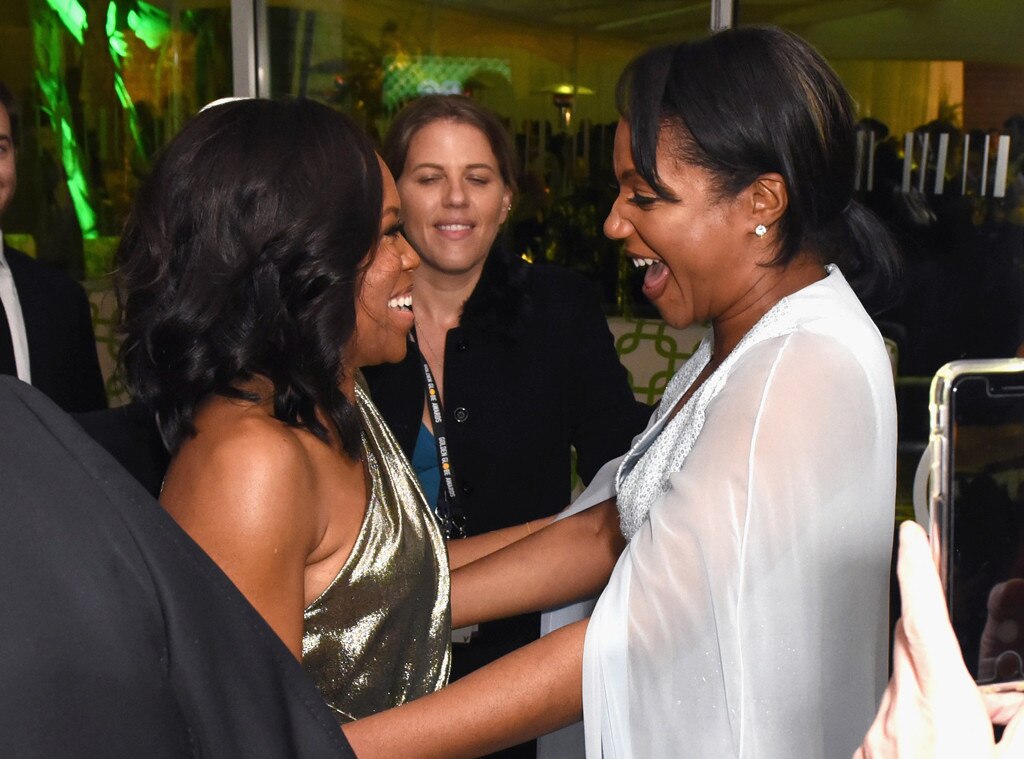 Regina King And Tiffany Haddish From 2019 Golden Globes After Party Pics