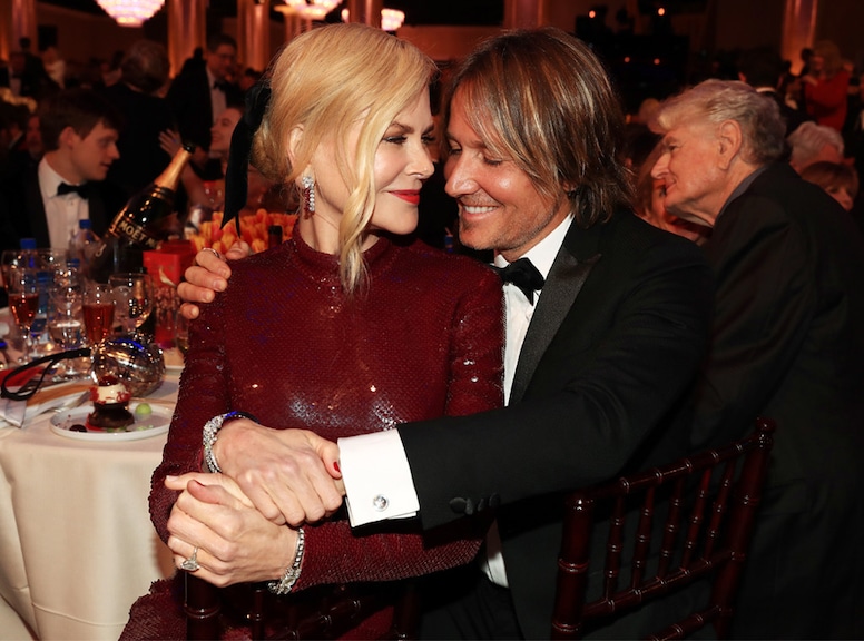 Nicole Kidman, Keith Urban, 2019 Golden Globe Awards