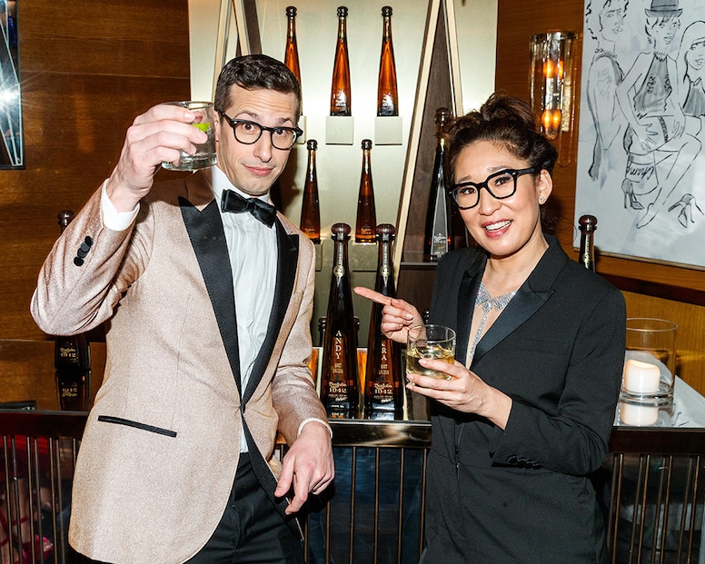 Andy Samberg, Sandra Oh, 2019 Golden Globe Awards, After Party
