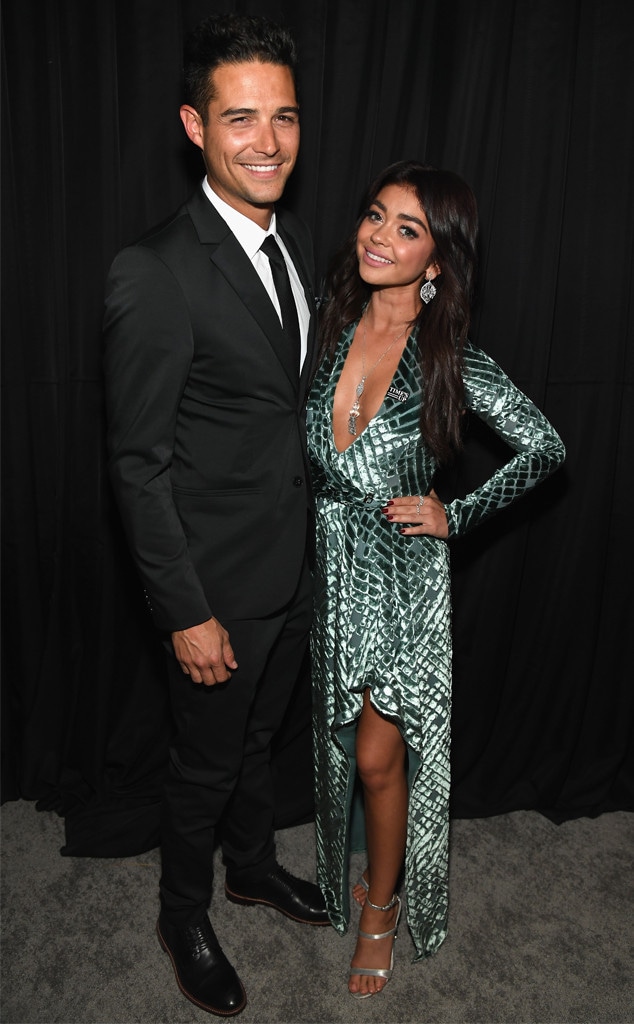 Wells Adams, Sarah Hyland, 2019 Golden Globe Awards, After Party