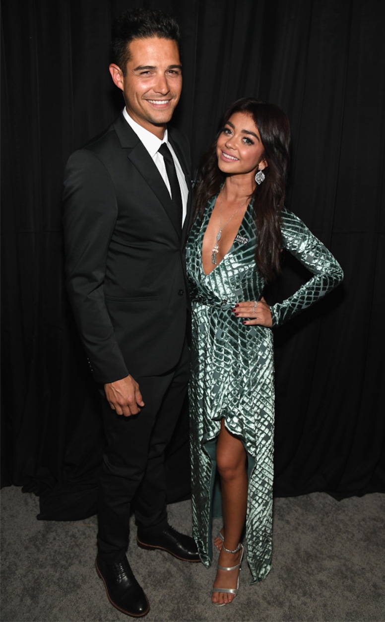 Wells Adams, Sarah Hyland, 2019 Golden Globe Awards, After Party