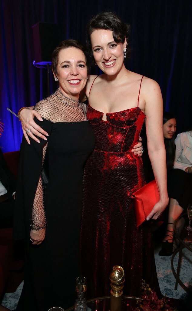 Olivia Colman & Phoebe Waller-Bridge from 2019 Golden Globes: After