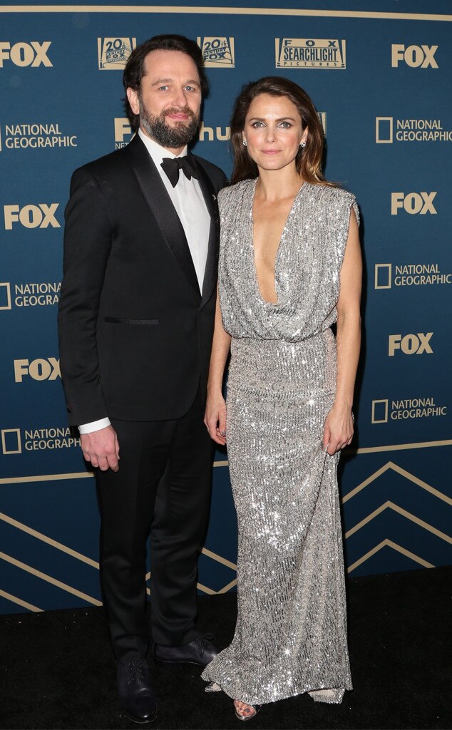 Matthew Rhys & Keri Russell from 2019 Golden Globes: After-Party Pics