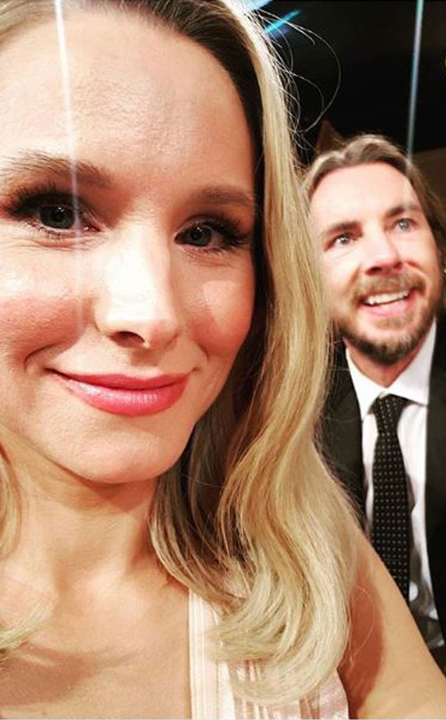 Kristen Bell, Dax Shepard, Golden Globes 2019