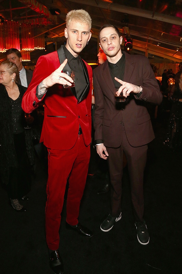 Machine Gun Kelly, Pete Davidson, 2019 Golden Globe Awards, After Party