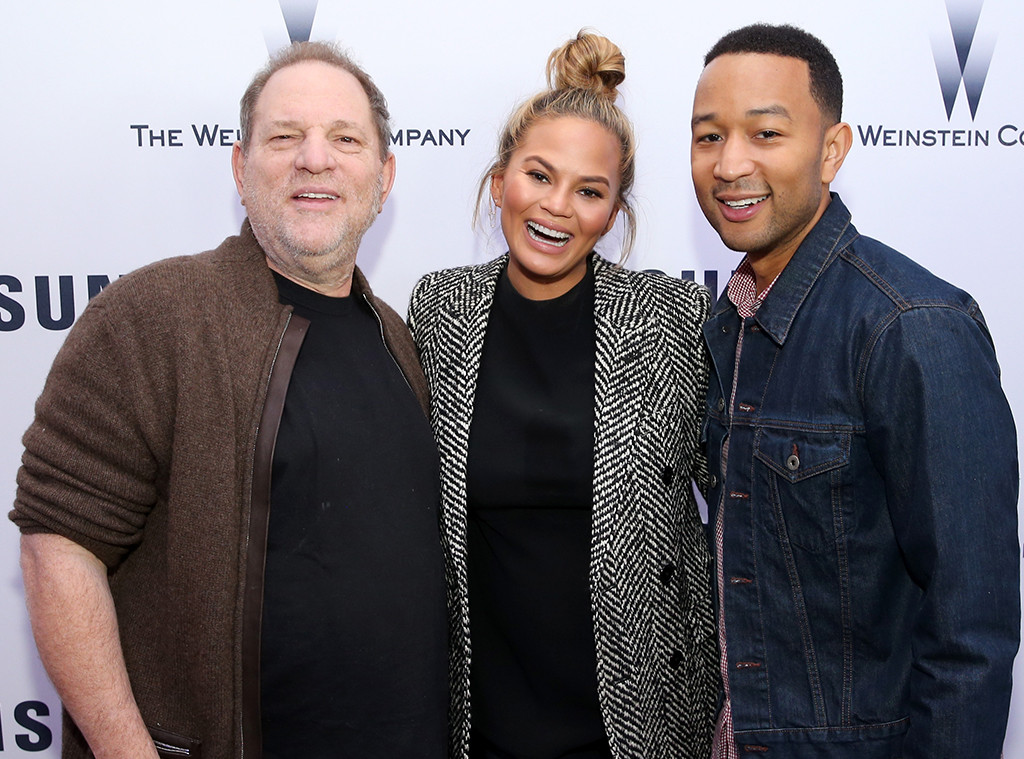 Harvey Weinstein, Chrissy Teigen, John Legend