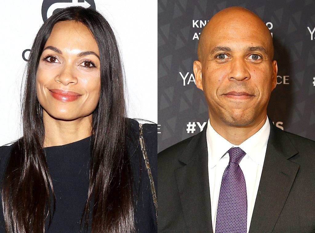 Rosario Dawson, Cory Booker