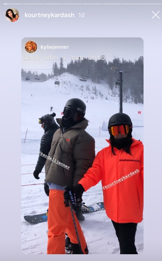 Inside Kourtney Kardashian's Aspen Getaway With Her Sisters and Luka ...