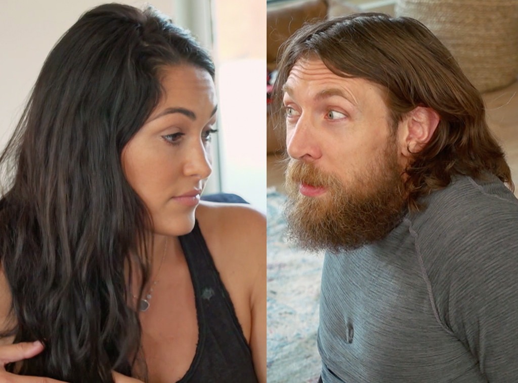 Brie Bella, Daniel Bryan, screengrabs