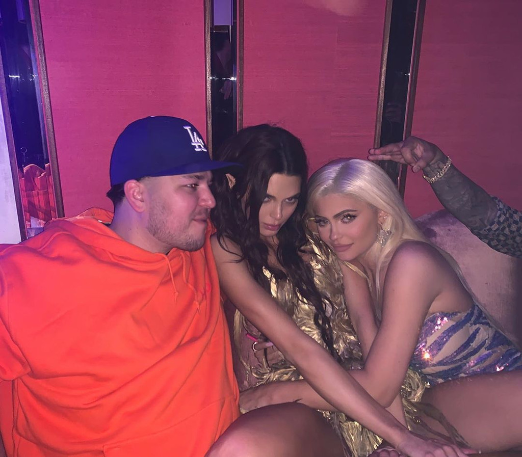 Rob Kardashian, Kendall Jenner, Kylie Jenner, Halloween 2019