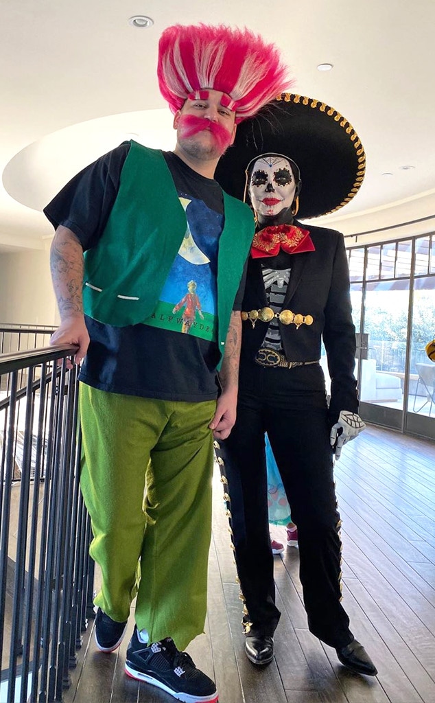 Rob Kardashian, Kris Jenner, Halloween 2019