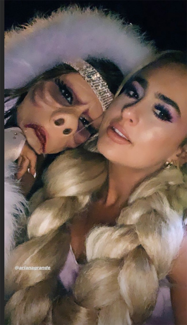 Ariana Grande S Twilight Zone Halloween Party Will Spook You E Online