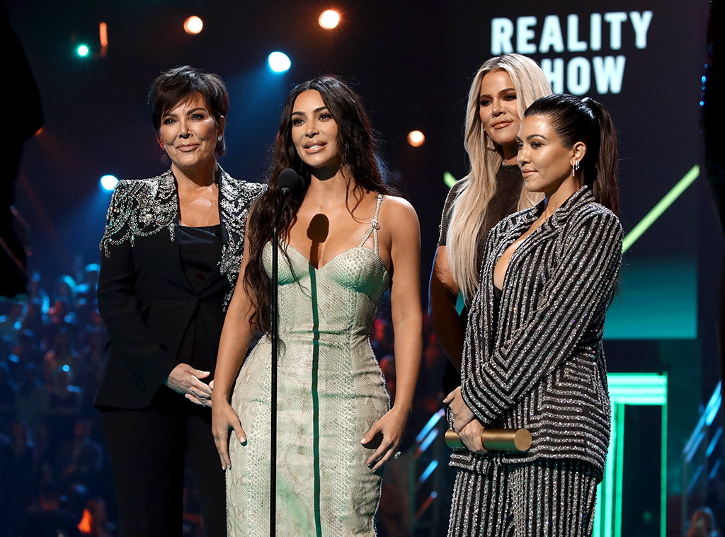 Kris Jenner, Kim Kardashian, Khloé Kardashian, Kourtney Kardashian, 2019 Peoples Choice Awards, 2019 PCAs, Winners