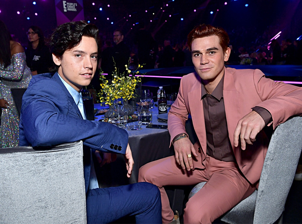 Cole Sprouse, KJ Apa, 2019 E! People's Choice Awards, Candids