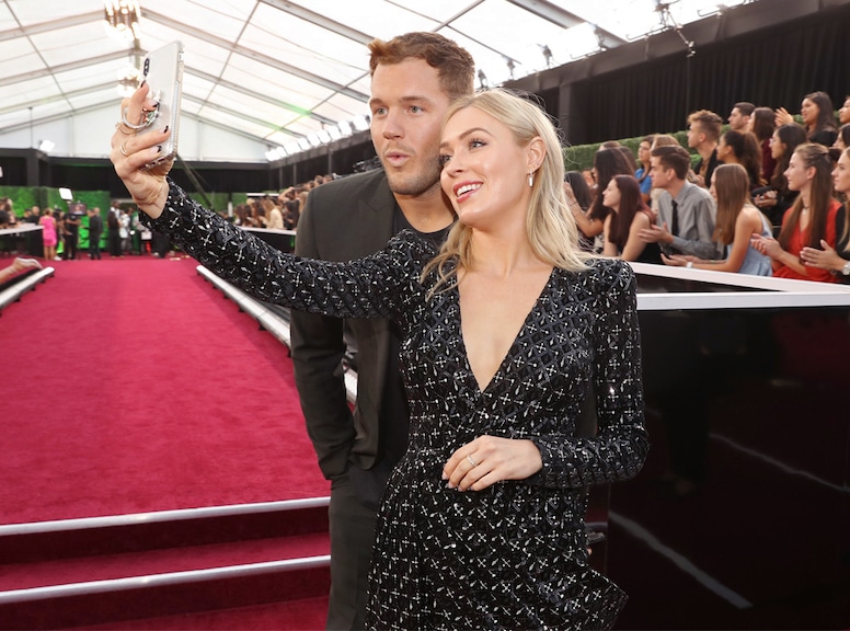 Colton Underwood, Cassie Randolph, 2019 E! People's Choice Awards, Candids