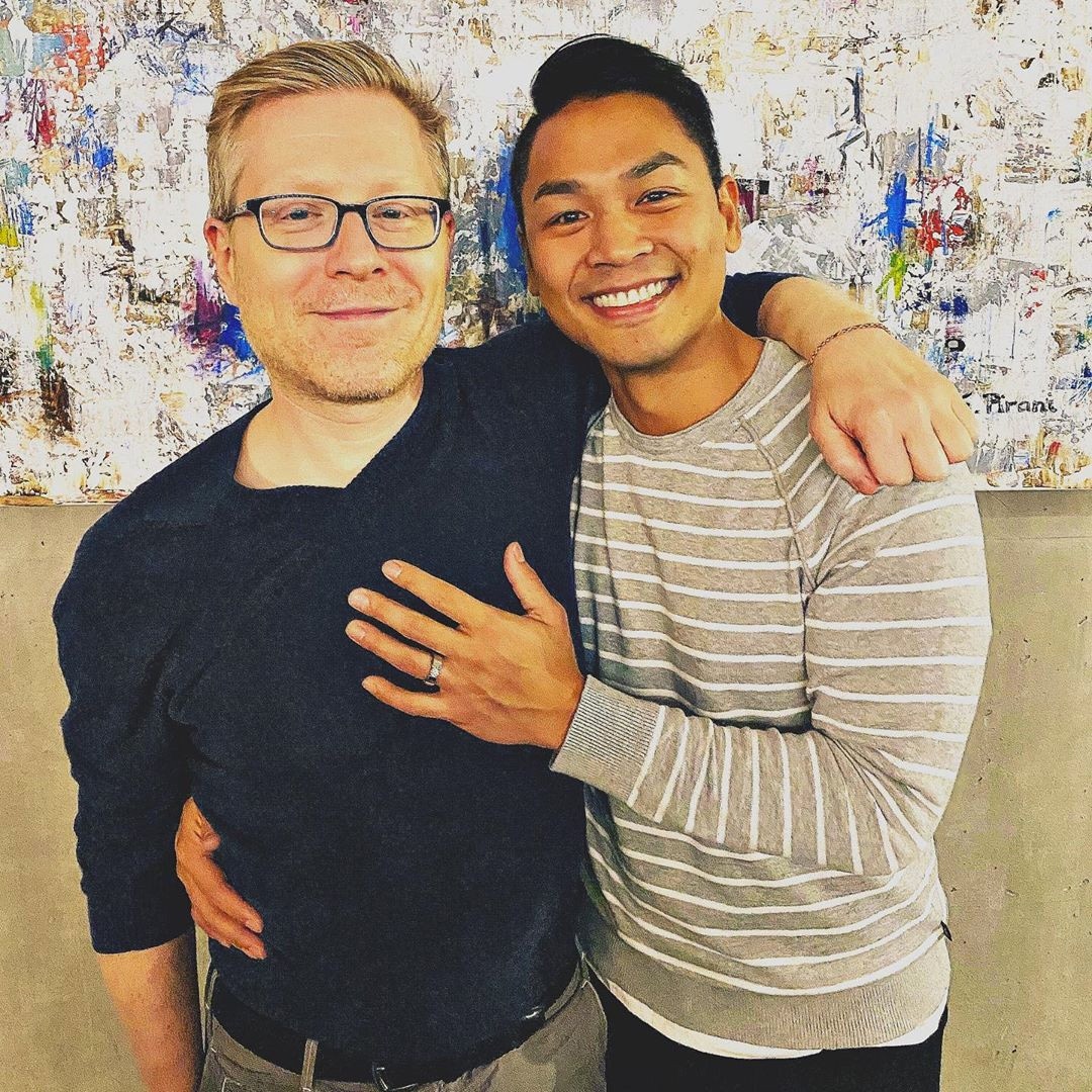 Anthony Rapp, Ken Ithiphol, Instagram