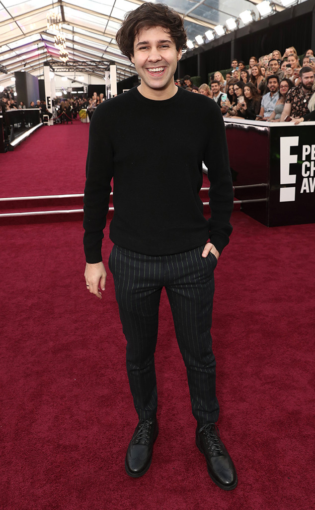 David Dobrik, 2019 E! People's Choice Awards, Red Carpet Fashion
