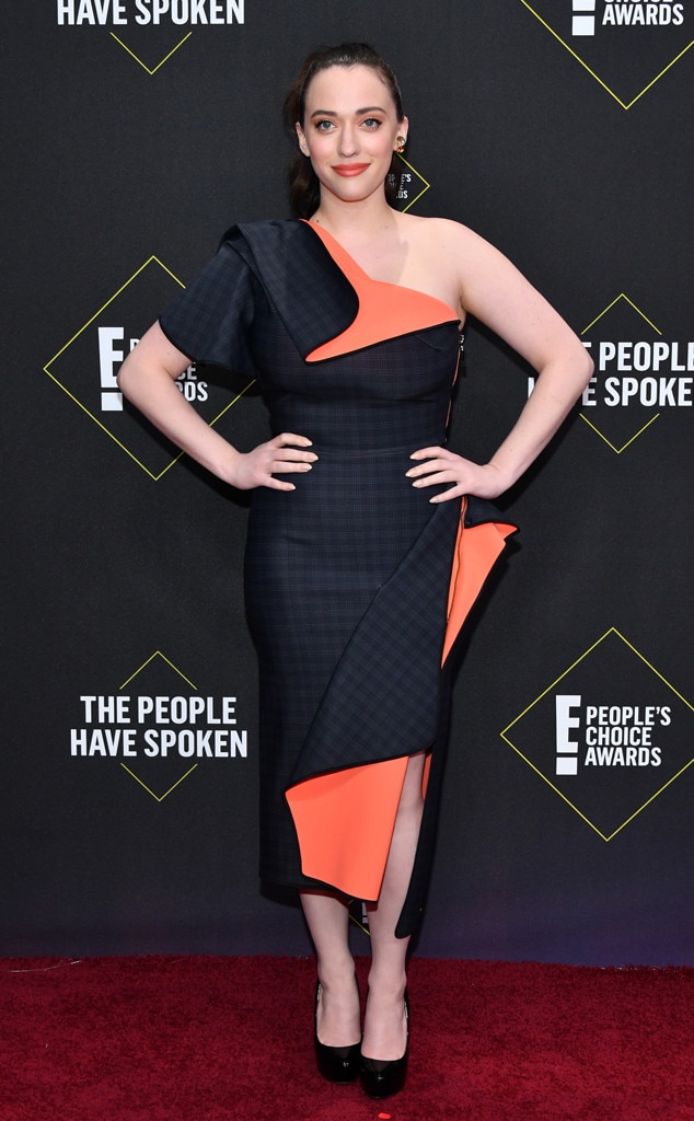 Kat Dennings from People's Choice Awards 2019: Red Carpet Fashion | E! News