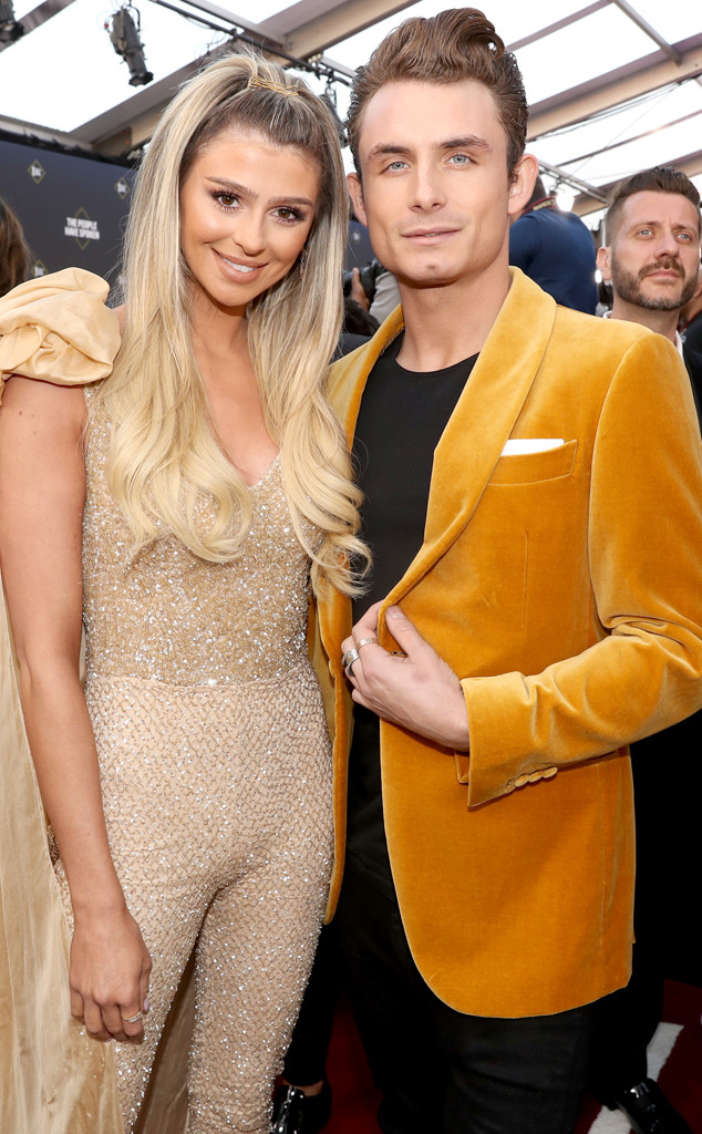 Raquel Leviss & James Kennedy from 2019 People's Choice Awards: The