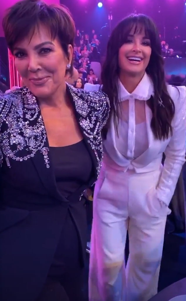 Kris Jenner & Kyle Richards from 2019 People's Choice Awards