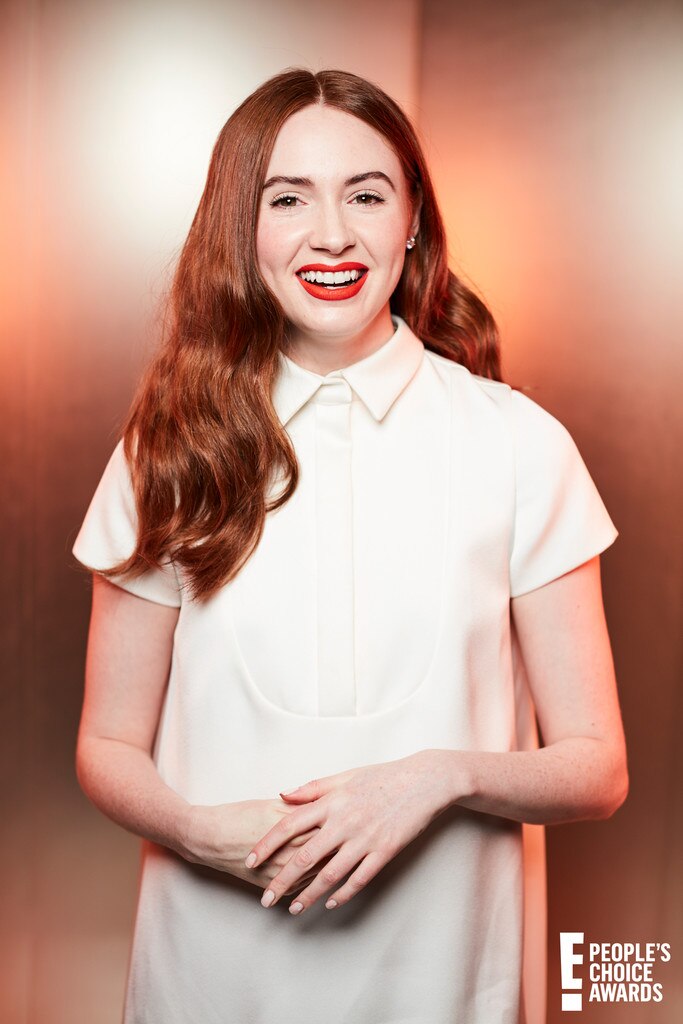 Karen Gillan from 2019 People's Choice Awards: E! Portrait Studio Pics