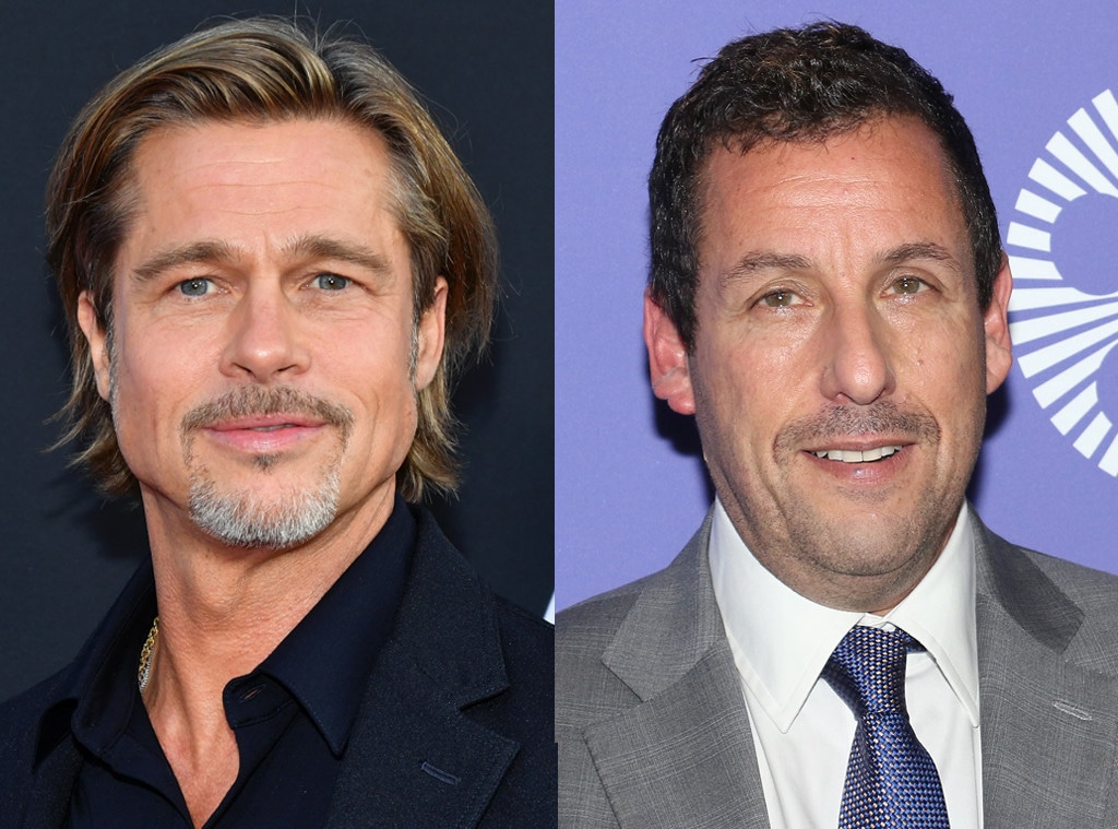 Brad Pitt, Adam Sandler 