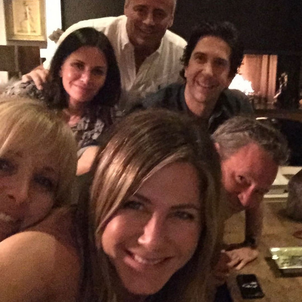 Jennifer Aniston, Courteney Cox, Lisa Kudrow, Matthew Perry, Matt LeBlanc, Friends, David Schwimmer