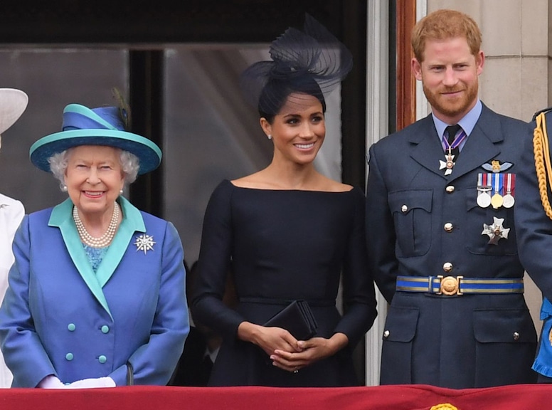 Queen Elizabeth, Meghan Markle, Prince Harry, 2018, Life in Pictures