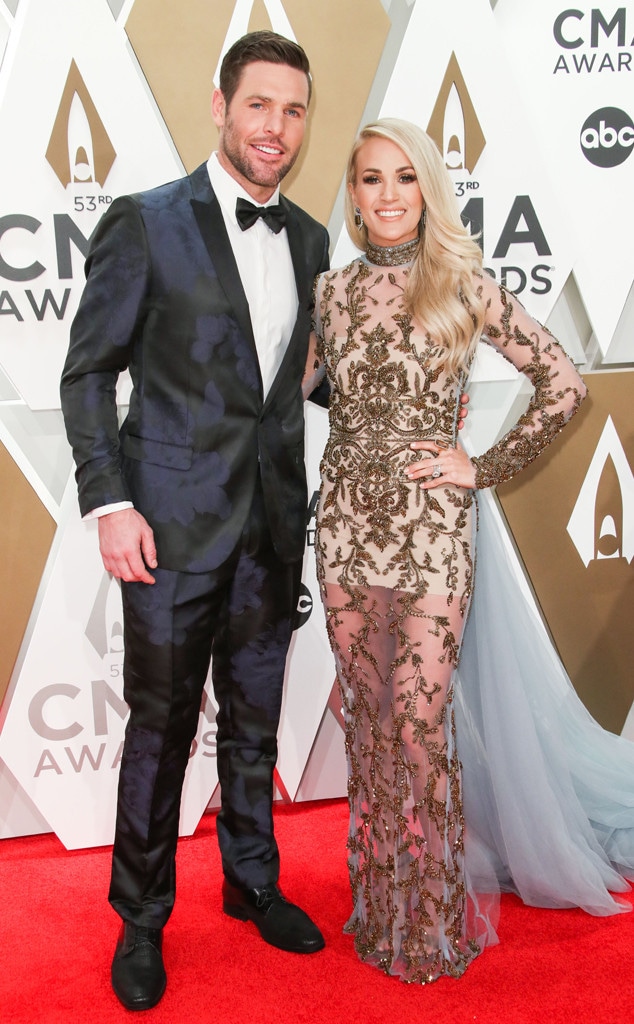 Mike Fisher, Carrie Underwood, 2019 CMA Awards, Couples