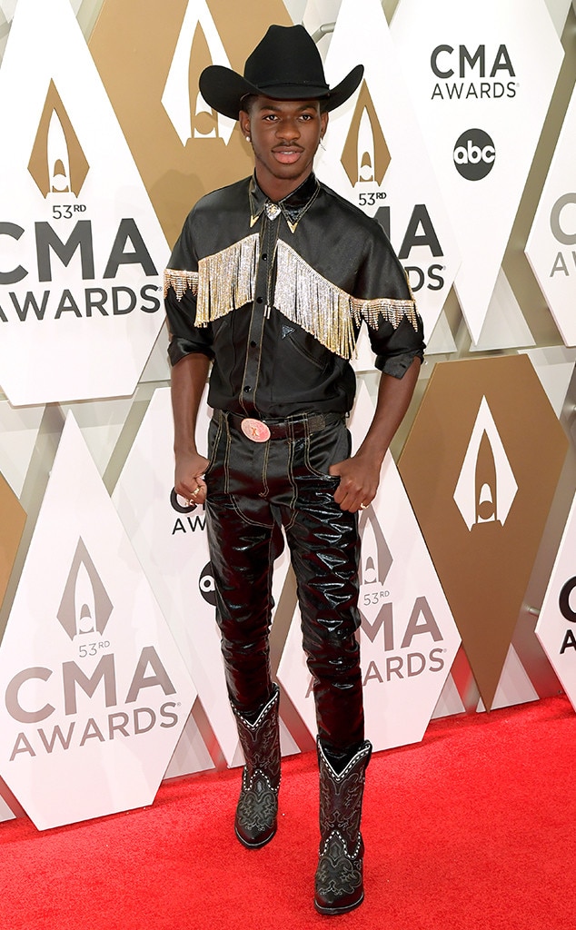 Lil Nas X from CMA Awards 2019: Red Carpet Fashion | E! News