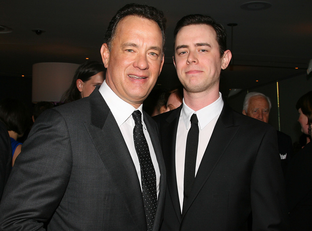 Tom Hanks Son Colin Had The Sweetest Reaction To Seeing Dad