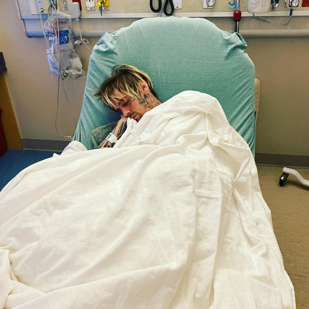 Aaron Carter Hospitalized Amid Ongoing Personal Drama E Online