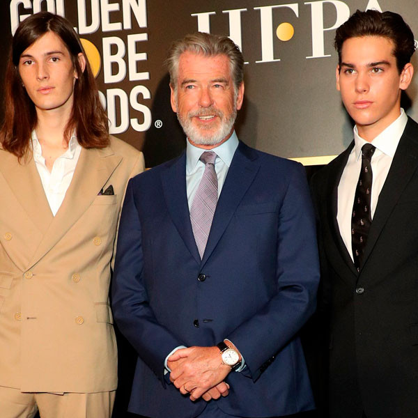 Pierce Brosnan's Sons Named Golden Globes Ambassadors 2020 - E! Online - CA