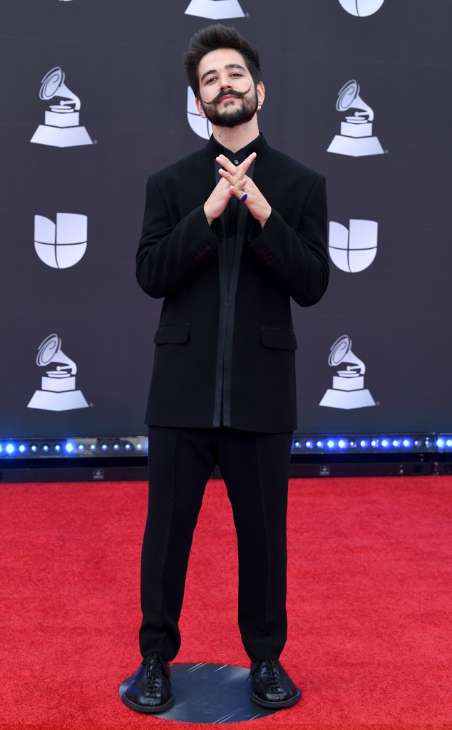 Camilo, 2019 Latin Grammy Awards, Red Carpet Fashion