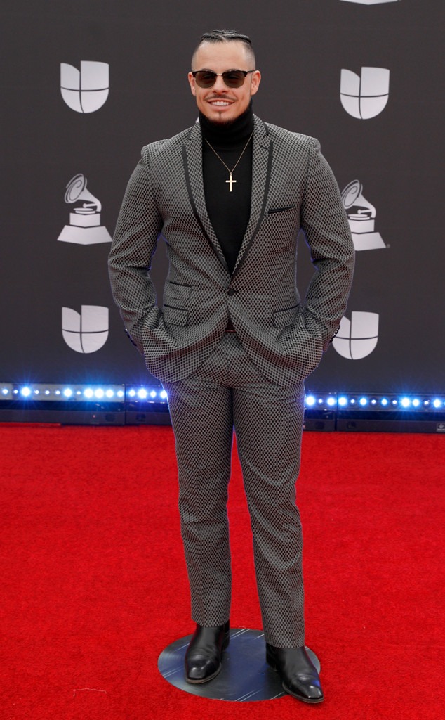 Casper Smart, 2019 Latin Grammy Awards, Red Carpet Fashion