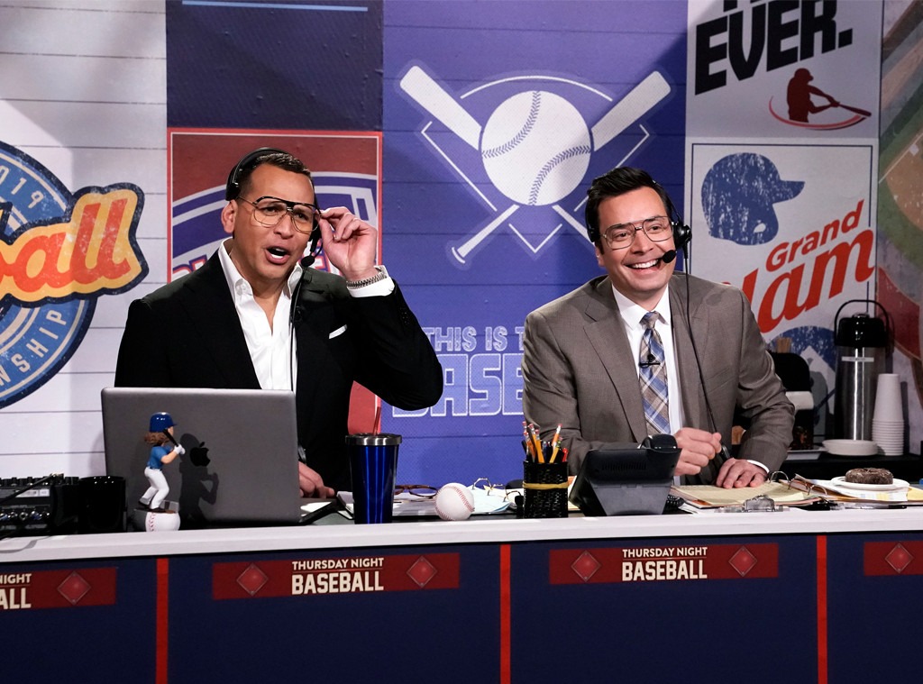 Alex Rodriguez, Jimmy Fallon, The Tonight Show