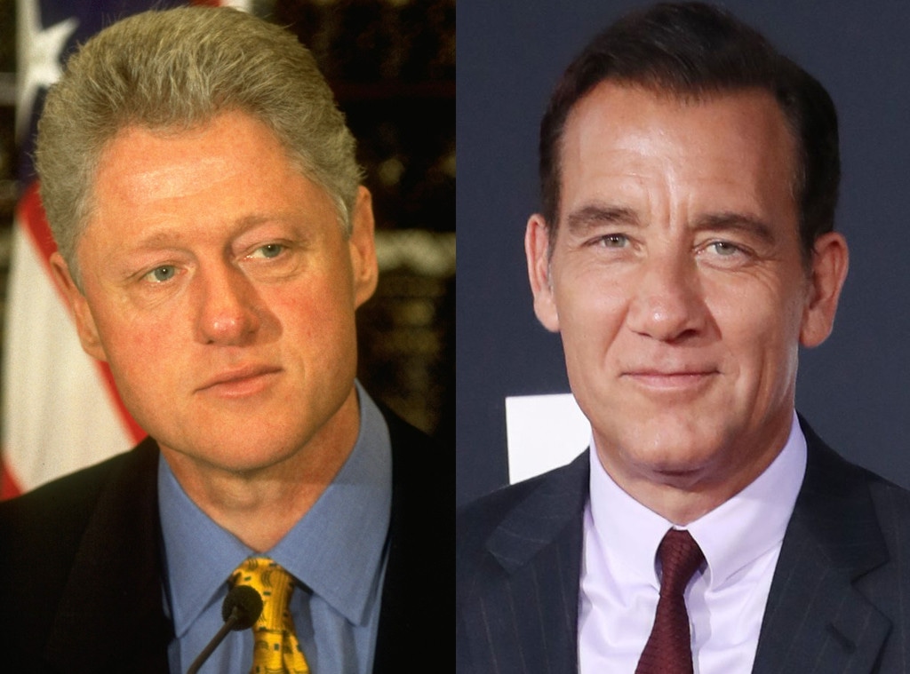 Bill Clinton, Clive Owen