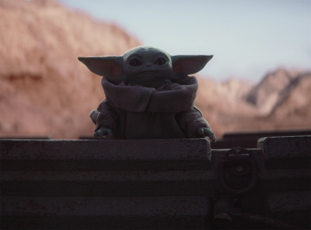 Let S Talk About Baby Yoda Sipping Soup On The Mandalorian E Online