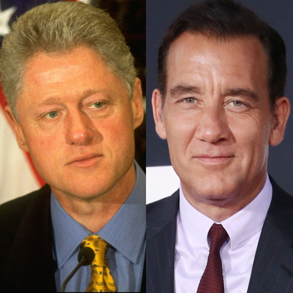 Bill Clinton, Clive Owen