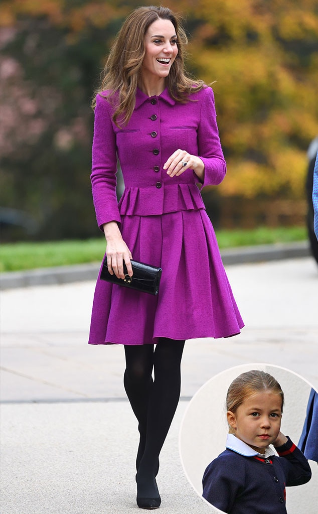 Kate Middleton Reveals Princess Charlotte's New Favorite Hairstyle - E ...