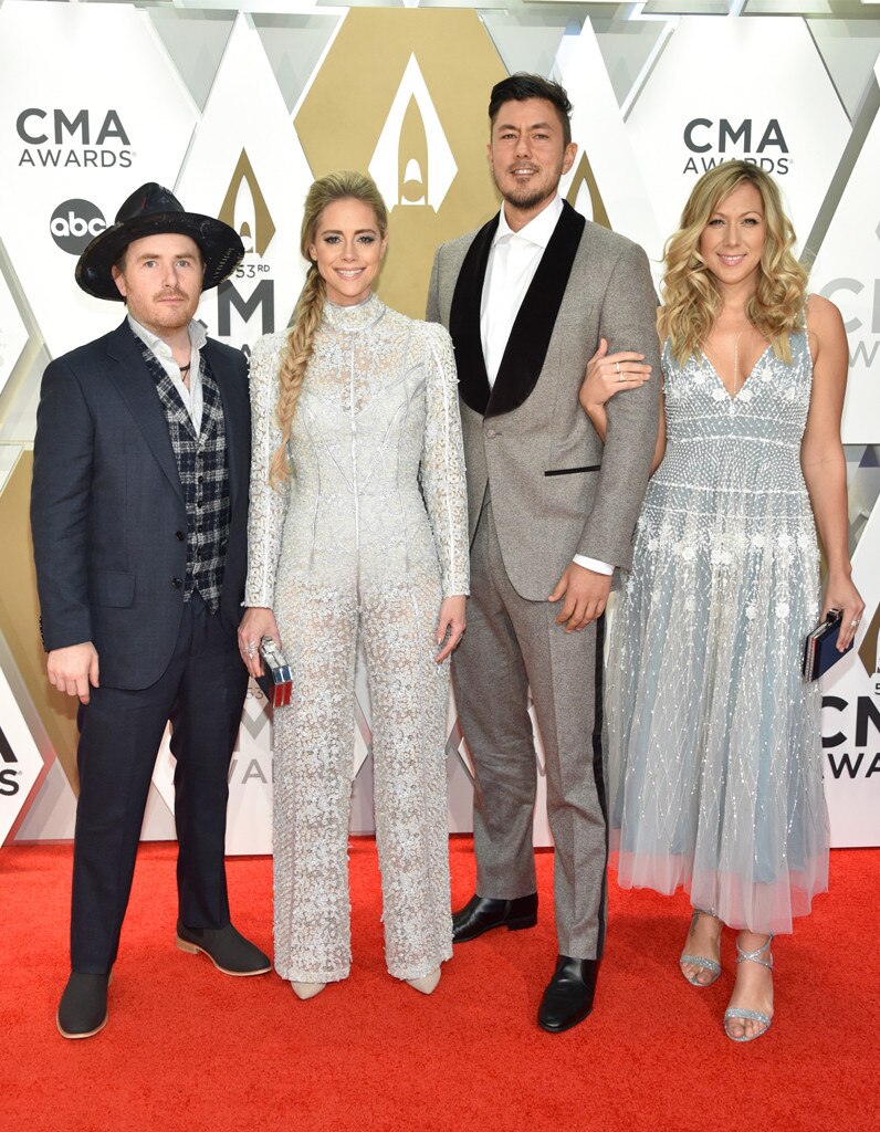 Jason Reeves, Nelly Joy, Justin Young & Colbie Caillat from 2019 CMA