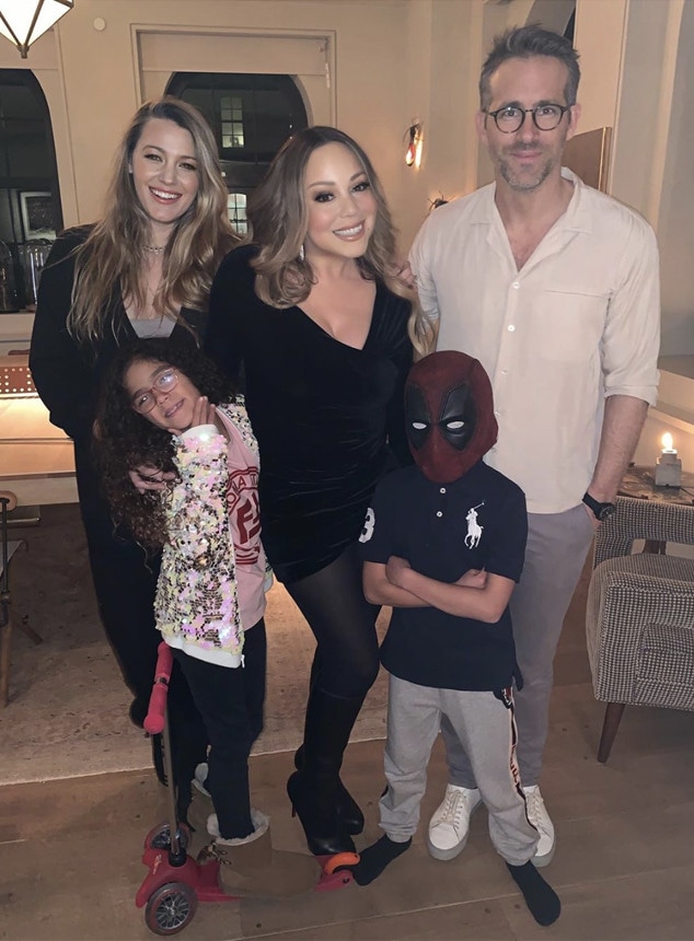 Ryan Reynolds, Mariah Carey, Blake Lively, Instagram