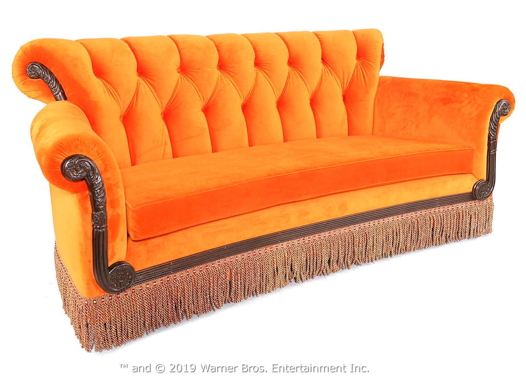 Central Perk Couch From Friends Props Up For Auction In 2019 E News