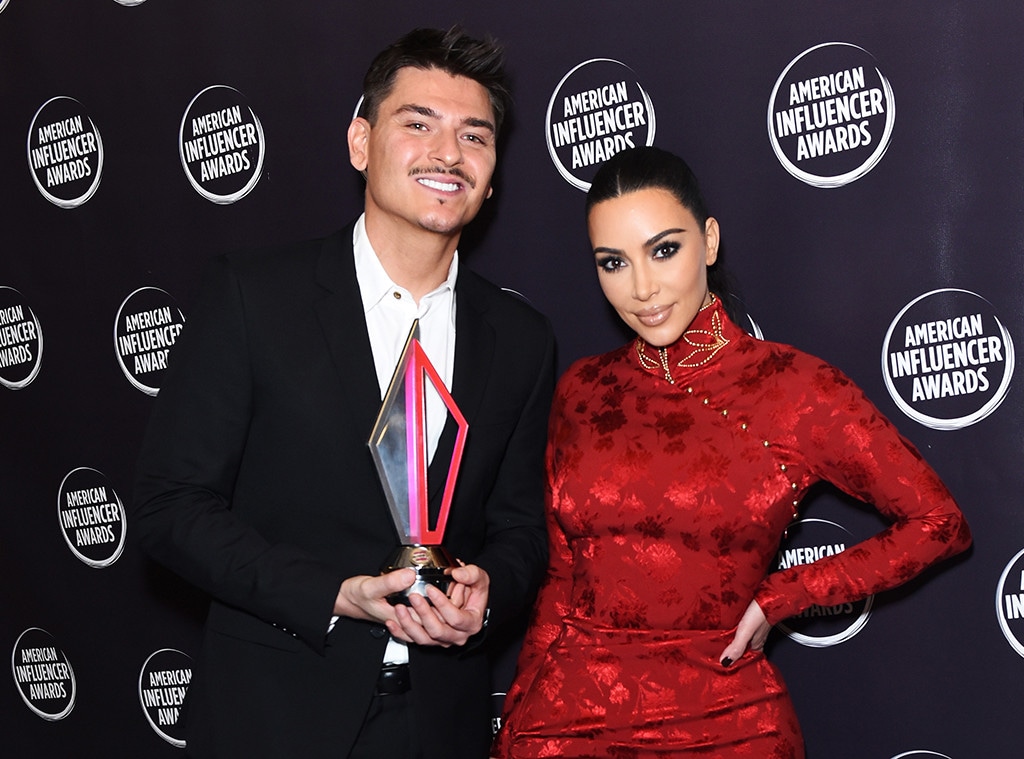 Mario Dedivanovic, Kim Kardashian, American Influencer Awards