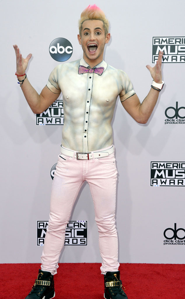 Frankie Grande From American Music Awards Wildest Looks Of
