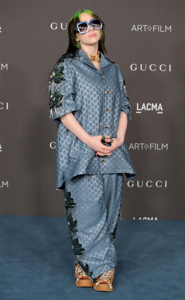 Billie Eilish from 2019 LACMA Art + Film Gala Red Carpet Fashion E! News