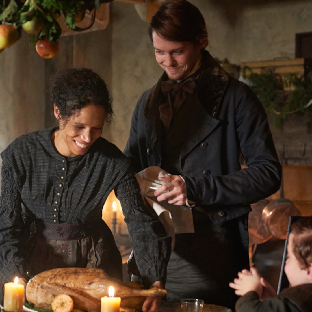 A Christmas Carol Trailer See Fx S Dark Take With Joe Alwyn E Online Fx A Christmas Carol Movie