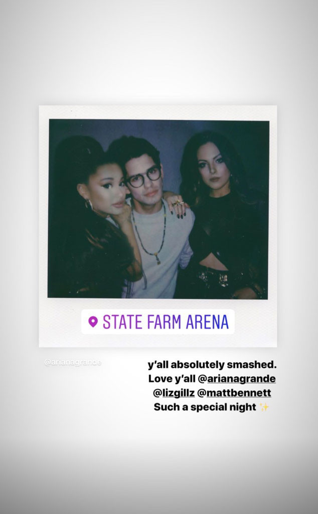 Ariana Grande Just Had A Mini Victorious Reunion At Her Concert