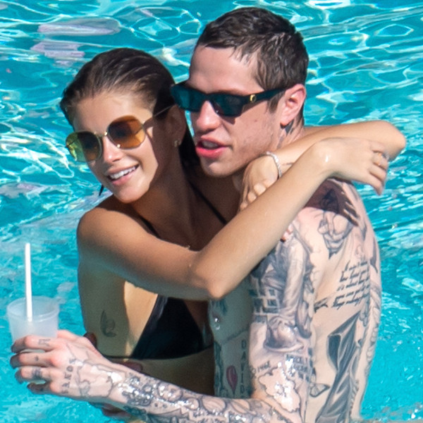 Pete Davidson and Kaia Gerber Show Major PDA During Vacation in Miami