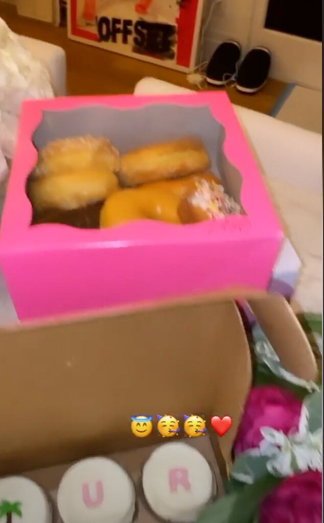 Anyone for a Donut? from Justin and Hailey Bieber Celebrate Her 23rd ...